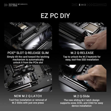 Scheda madre - ASUS - CROSSHAIR X870E HERO