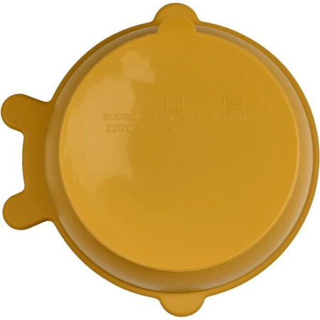 CONFEZIONE PASTO IN SILICONE - GIALLO MIELE