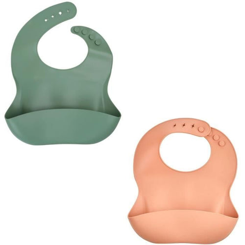 SET DI 2 BAVAGLINI IN SILICONE 1 VERDE CACTUS + 1 PESCA
