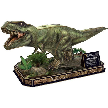 Puzzle 3D - T-Rex - Gioco di costruzioni - EXPLORA - Dinosauro - 52 pezzi - Da 8 anni in su