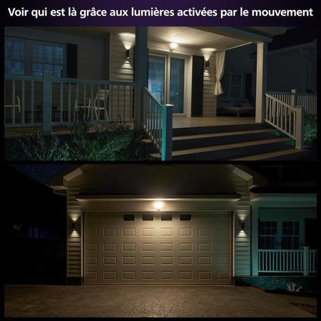 Philips Hue Secure Outdoor Smart Security Camera Floodlight - 1080P - Integrato - Comunicazione bidirezionale