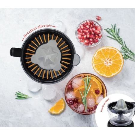 Spremiagrumi elettrico - ARTHUR MARTIN - AMPA07 - 700 ml - 2 coni - Beccuccio versatore