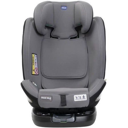 Seggiolino auto - CHICCO - UNICO EVO - Gruppo 0/1/2/3 - I-Size - Reclinabile - Riduttore - Grigio Nero