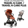 Adattatori universali Cosy - HAUCK - Per passeggino TRAVEL N CARE / PLUS - Nero