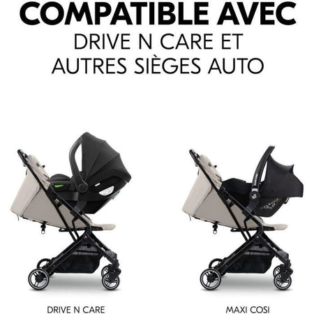 Adattatori universali Cosy - HAUCK - Per passeggino TRAVEL N CARE / PLUS - Nero