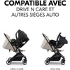 Adattatori universali Cosy - HAUCK - Per passeggino TRAVEL N CARE / PLUS - Nero