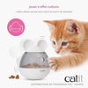 Distributore di snack per gatti - CATIT - PIXI - Design orecchie di topo - Bianco