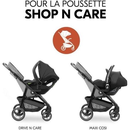 Adattatori universali HAUCK Cosy - Per passeggino SHOP N CARE - Nero