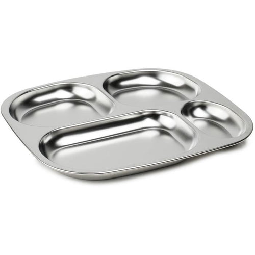 Vassoio a scomparti - THERMOBABY - 4 scomparti - Senza BPA - Acciaio inossidabile