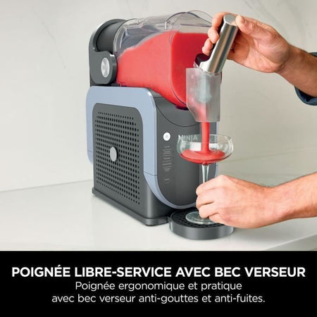 Macchina per bevande ghiacciate e granite NINJA - Slushi FS301EU - Capacità 2,5 l - 5 programmi - 800 W