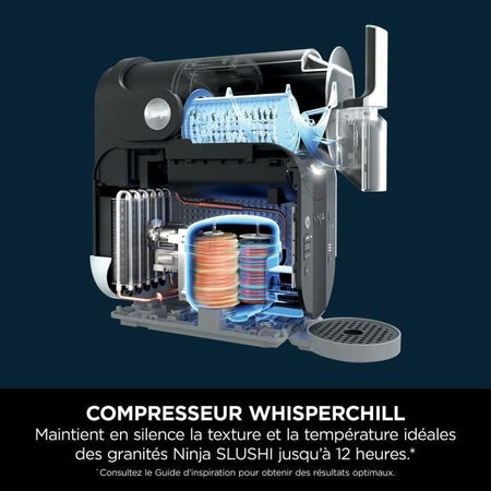 Macchina per bevande ghiacciate e granite NINJA - Slushi FS301EU - Capacità 2,5 l - 5 programmi - 800 W