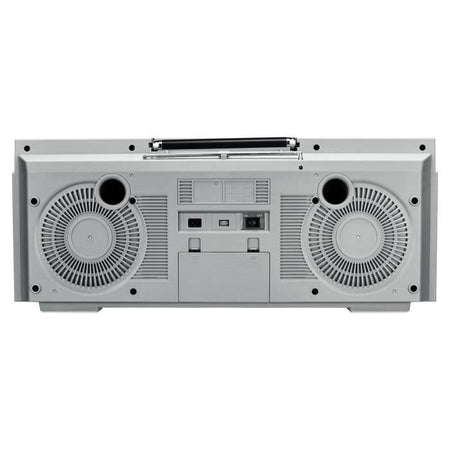 Ghetto Blaster - MEDION - Vintage - DAB+ - CD/Cassetta/USB/MP3 - 2x10W RMS - Argento