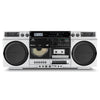 Ghetto Blaster - MEDION - Vintage - DAB+ - CD/Cassetta/USB/MP3 - 2x10W RMS - Argento