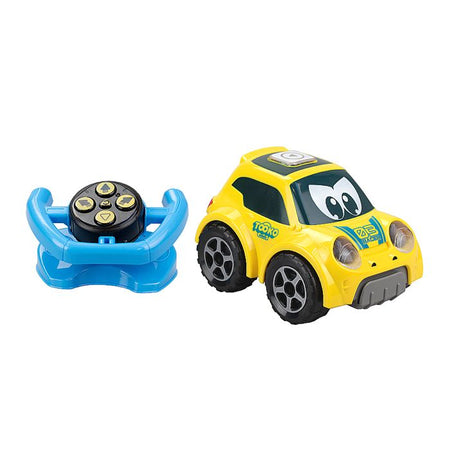 Auto telecomandata - TOOKO - FOLLOW ME - Gialla - Con volante - Dai 2 anni