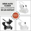 Adattatori universali HAUCK Cosy - Per passeggino universale DUETT CS - Nero