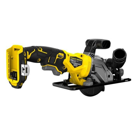Sega circolare brushless da 115 mm - 18 V - 4.500 giri/min, 2 direzioni di taglio, LED - Gamma V20 - STANLEY FATMAX, SFMCS515B-XJ
