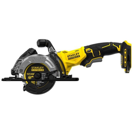 Sega circolare brushless da 115 mm - 18 V - 4.500 giri/min, 2 direzioni di taglio, LED - Gamma V20 - STANLEY FATMAX, SFMCS515B-XJ