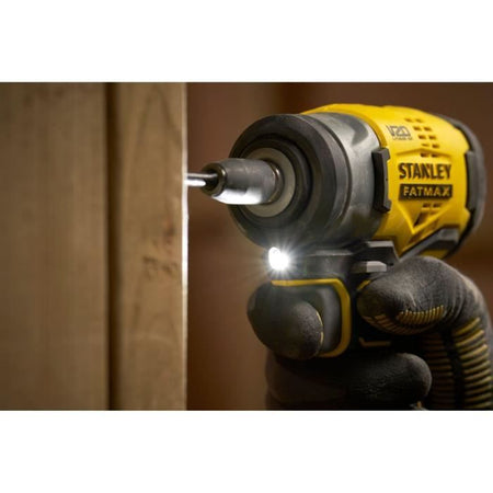 Avvitatore a impulsi BRUSHLESS da 3/8" - 18 V - 224 Nm, 2800 giri/min, 3500 giri/min - Gamma V20 - STANLEY FATMAX, SFMCF910B-XJ