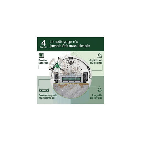 Irobot ROOMBA 105 COMBO ROBOT robot aspirapolvere + dock Autoempty Bianco