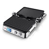Grill multifunzione - BRAUN - Multi Pro 9 - 2000 W - 3 posizioni di riscaldamento - Nero / Acciaio