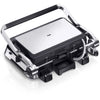 Grill multifunzione - BRAUN - Multi Pro 9 - 2000 W - 3 posizioni di riscaldamento - Nero / Acciaio