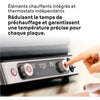 Grill multifunzione - BRAUN - Multi Grill 9 Pro - 2200 W - 3 posizioni di riscaldamento - Nero / Acciaio