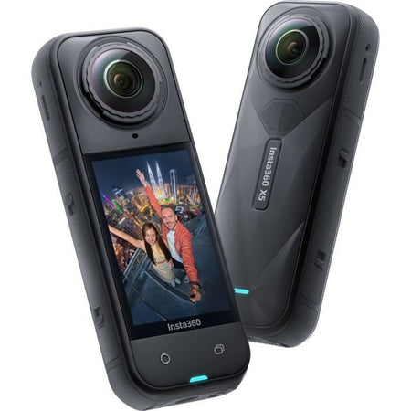 Telecamera sportiva a 360 - INSTA360 - X5 - 8K - Impermeabile - Migliorata in condizioni di scarsa illuminazione