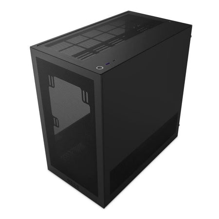 Caja semitorre Micro-ATX - NZXT - H3 Flow - Blanco - Flujo de aire excepcional - Compatible con GPU de gran formato