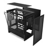 Caja semitorre Micro-ATX - NZXT - H3 Flow - Blanco - Flujo de aire excepcional - Compatible con GPU de gran formato