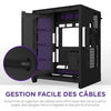 Case Mid-Tower - NZXT - H9 Flow RGB - Doppia camera - Ventole RGB incluse - Nero