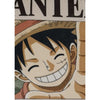 Cuscino bifacciale - Quadrato - ONE PIECE - Monkey D. Luffy Wanted - Microfibra - 40 x 40 cm