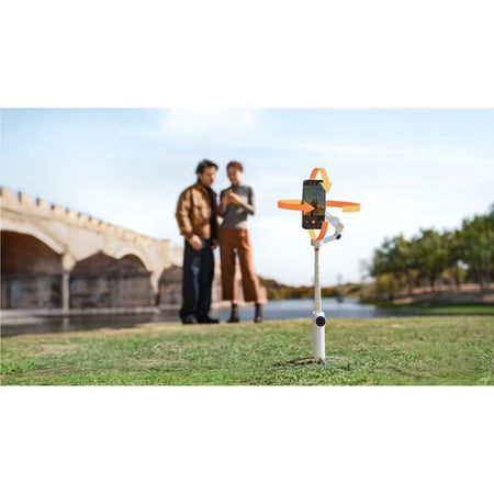 Stabilizzatore per smartphone - INSTA360 - Flow 2 - Tracciamento panoramico a 360 - Bianco - Confezione standard