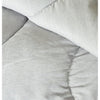 Piumino temperato ABEIL TWO-TONE 220x240cm - Bianco e grigio screziato