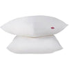 ABEIL Set di 2 morbidi cuscini - 60 x 60 cm - Bianco