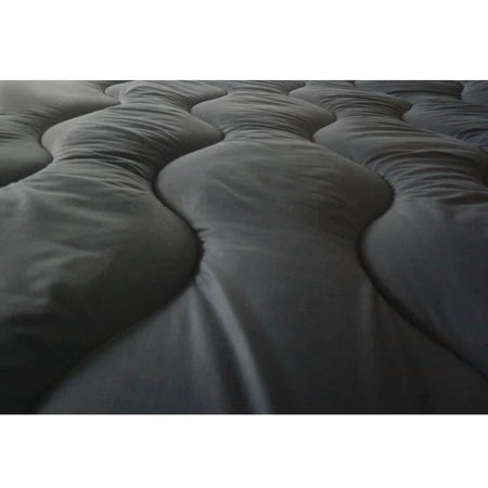 ABEIL Piumino bicolore - 140 x 200 cm - Bianco e grigio