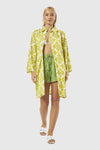 Kaftano lungo Lime | Verde Fashion