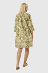 Kaftano stampa Paisley | Verde Fashion