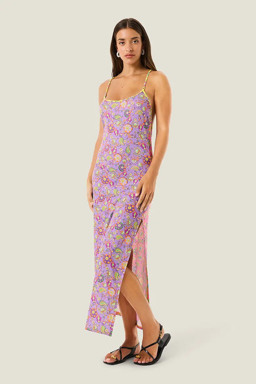 Abito lungo con spacco Boho Chic | 4GIVENESS