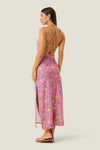 Abito lungo con spacco Boho Chic | 4GIVENESS
