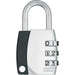 Lucchetto con combinazione - ABUS - 155/30 B/DFNLI - Arco in acciaio - Codice digitale a tre cifre personalizzabile
