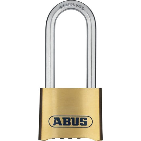 Lucchetto a combinazione - ABUS - 180IB/50HB63 B/DFNLI - Corpo in ottone forgiato - Maniglia in acciaio inox - Codice numerico