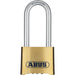 Lucchetto a combinazione - ABUS - 180IB/50HB63 B/DFNLI - Corpo in ottone forgiato - Maniglia in acciaio inox - Codice numerico