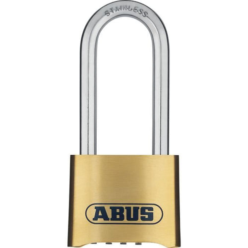 Lucchetto a combinazione - ABUS - 180IB/50HB63 B/DFNLI - Corpo in ottone forgiato - Maniglia in acciaio inox - Codice numerico