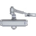 Chiudiporta - ABUS - AC4223 S - Chiusura autonoma e silenziosa per porte camere fino a 95 cm - Max 60 kg