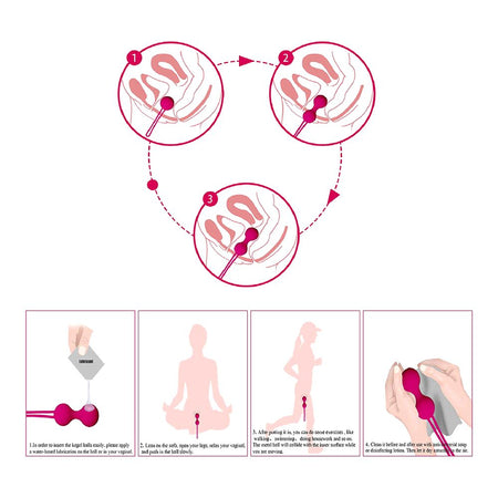 AC70526 RealGOOS® LIFELIKE TOYS PALLINE VAGINALI LOVE KEGEL BEN WA GEISHA BALLS OFFERTA 5+1 FREE