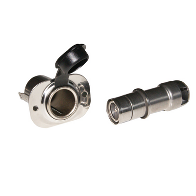 Accendisigari Inox C/Luce