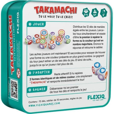 Asmodee - Takamachi - Gioco di dadi - Osservazione e velocità - Meno di 30 minuti - Dai 5 anni in su