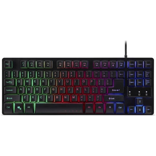 Tastiera da gioco - Membrana - ACER - GP.KBD11.01W - AZERTY - Retroilluminazione RGB