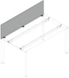 Schermo per scrivania da ufficio operativo cm. 128/148/168/188x2x48h