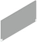 Schermo divisorio con 1 coppia di staffe per scrivania cm. 80x2x40h
